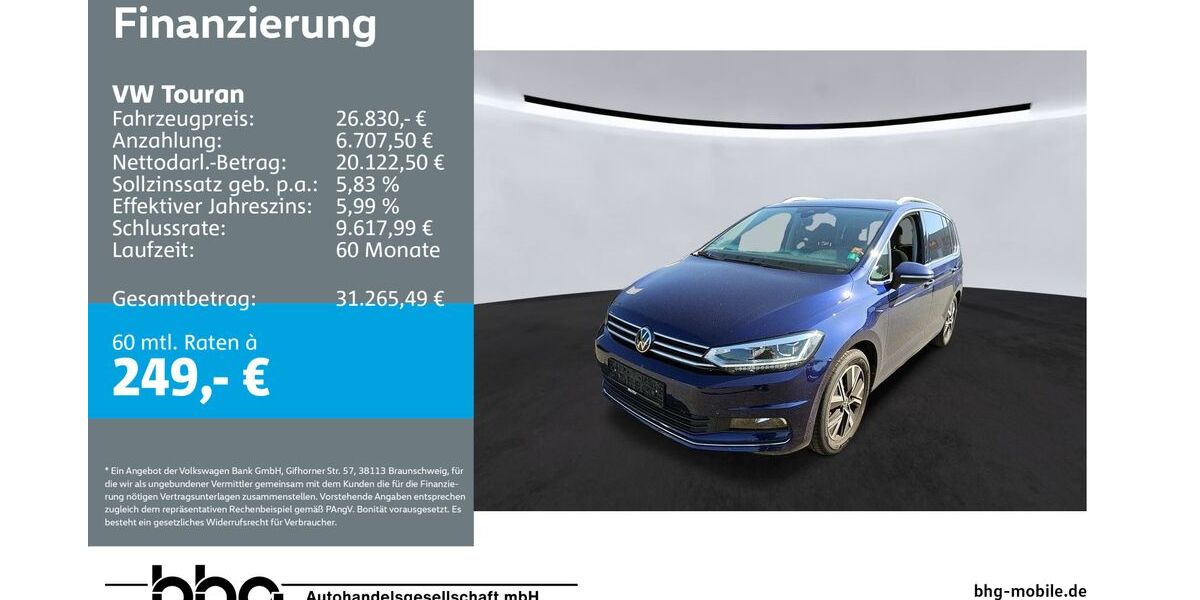VW Touran 85.511 km 25.930 &euro; Bühl 77815