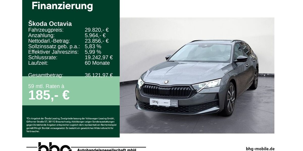 Skoda Octavia 26.854 km 29.350 &euro; Bühl 77815