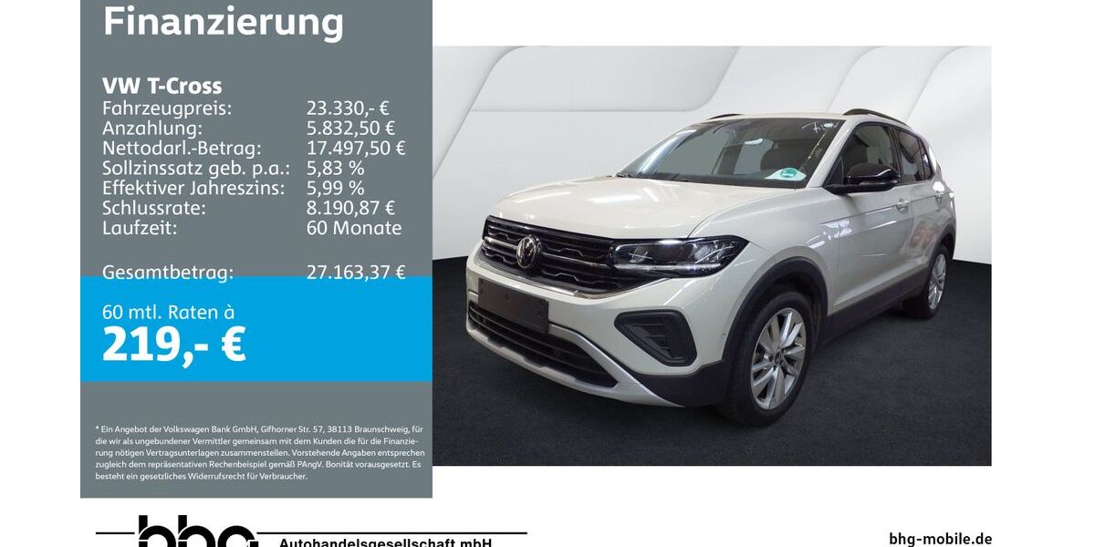 VW T-Cross 19.255 km 23.330 &euro; Bühl 77815