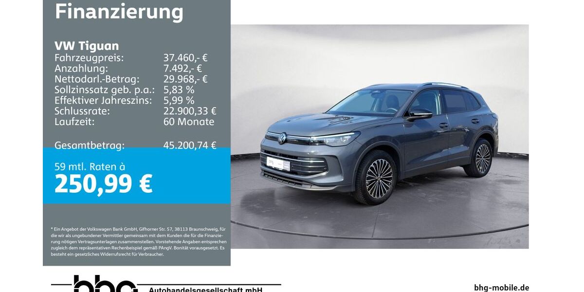 VW Tiguan 25.628 km 37.460 &euro; Kehl 77694