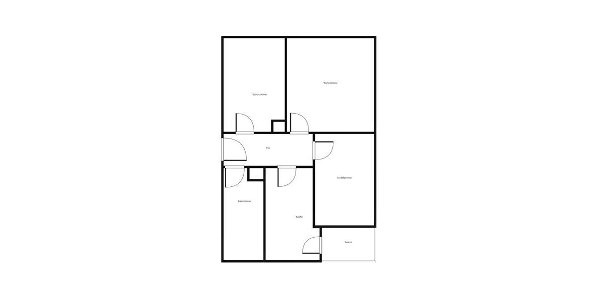 Etagenwohnung Offenburg - 3 Zimmer, 62 m&sup2;, 552&euro; | Angebot:25881282