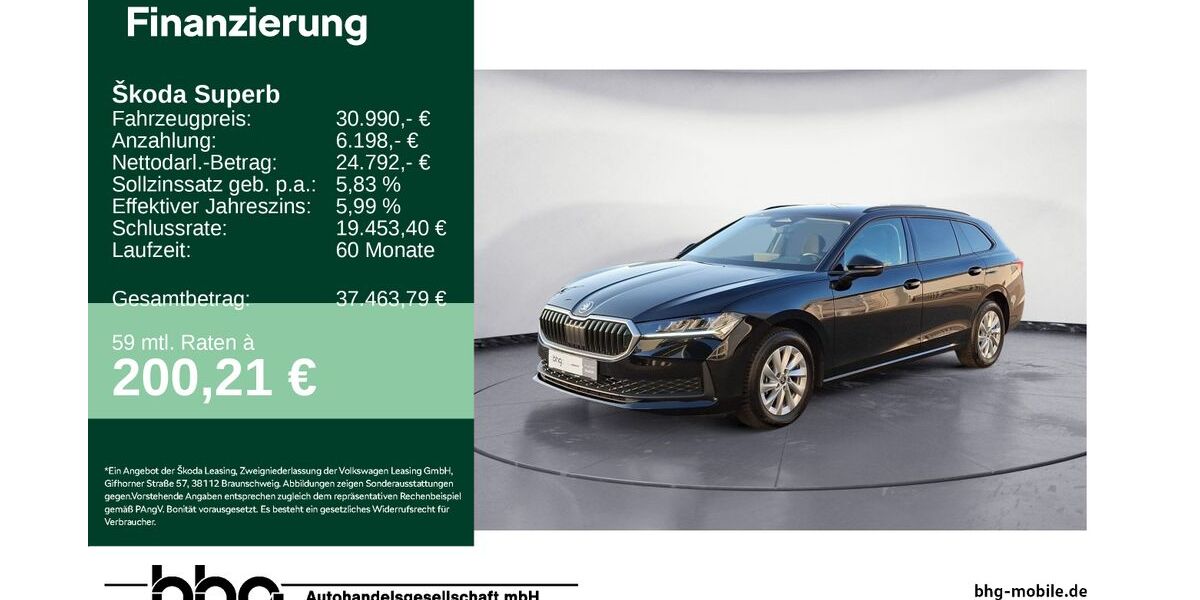 Skoda Superb 27.082 km 30.990 &euro; Kehl 77694