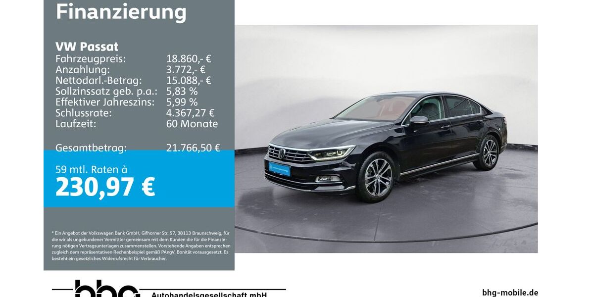 VW Passat 101.996 km 18.290 &euro; Kehl 77694