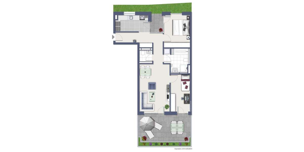 Etagenwohnung Offenburg Nordstadt - 3 Zimmer, 80 m&sup2;, 355.000&euro; | Angebot:25815053