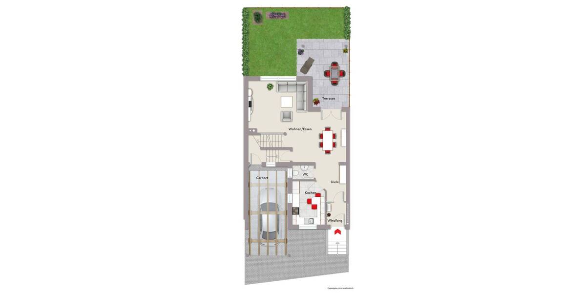 Reihenmittelhaus Offenburg Bühl - 4 Zimmer, 128 m&sup2;, 535.000&euro; | Angebot:26190271