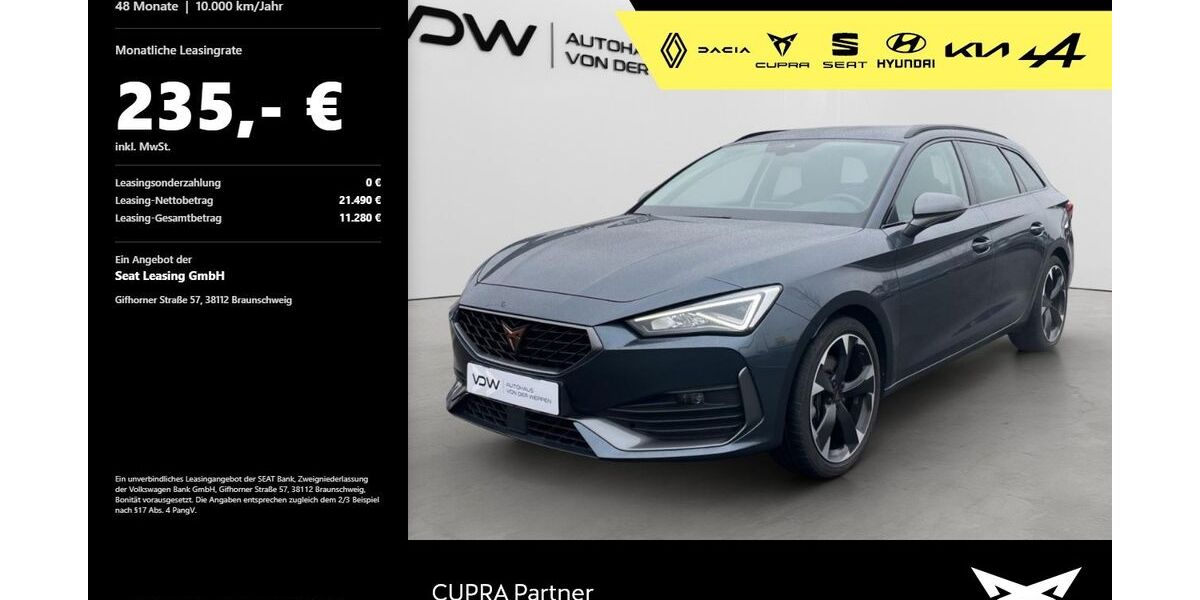 Cupra Leon 93.354 km 20.940 &euro; Oberschopfheim 77948