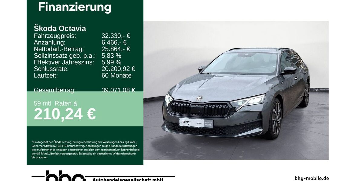 Skoda Octavia 26.854 km 32.330 &euro; Bühl 77815