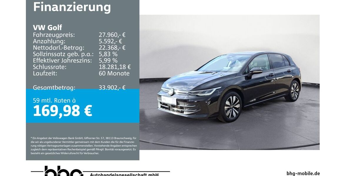 VW Golf 7.703 km 27.960 &euro; Kehl 77694