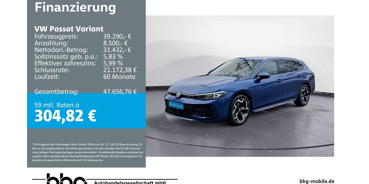 VW Passat Variant 17.539 km 38.790 &euro; Bühl 77815