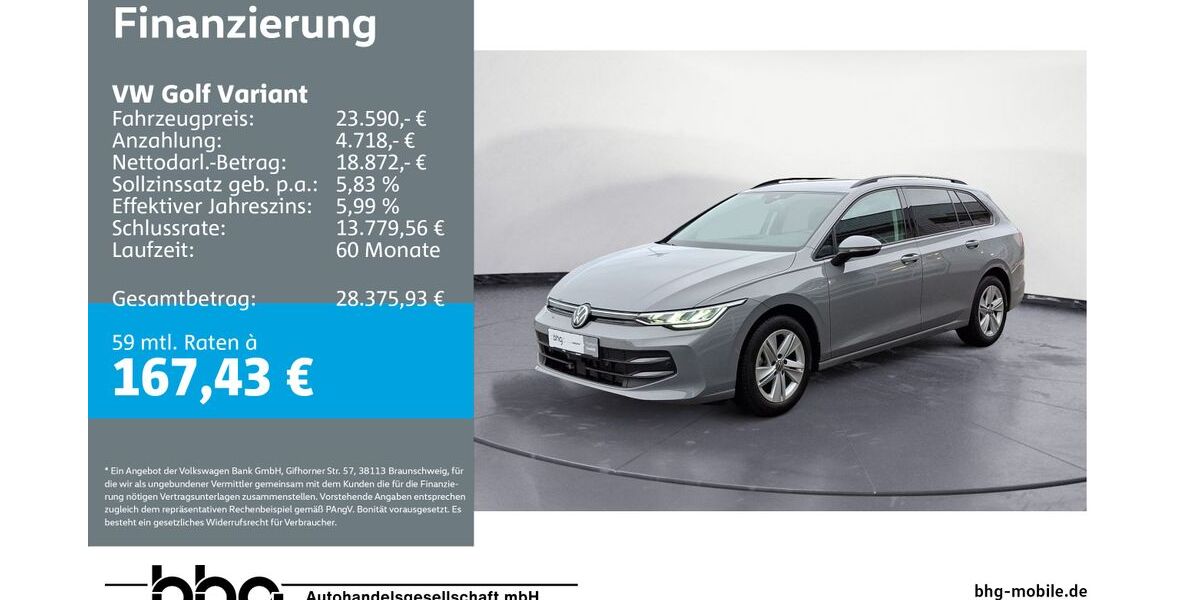 VW Golf 13.894 km 23.590 &euro; Kehl 77694