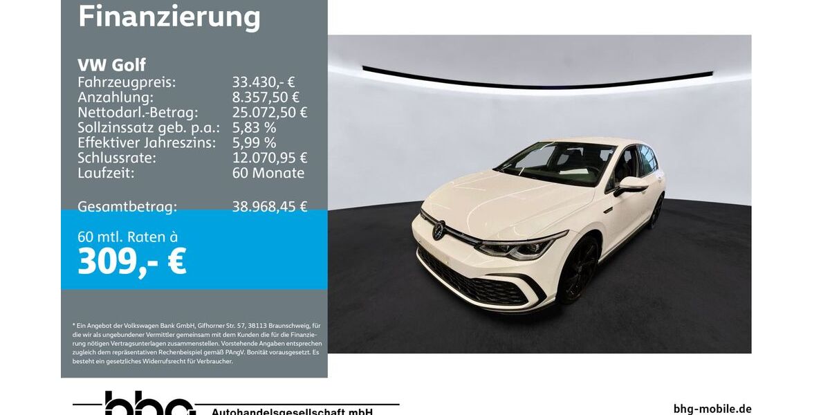 VW Golf 25.212 km 33.430 &euro; Bühl 77815