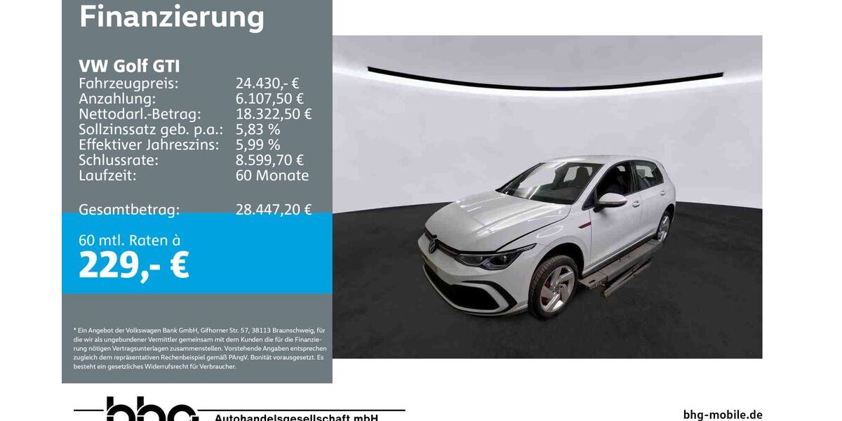VW Golf 22.694 km 24.430 &euro; Bühl 77815