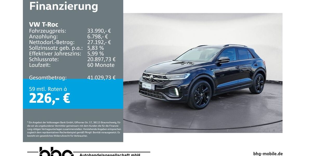 VW T-Roc 17.218 km 32.790 &euro; Kehl 77694