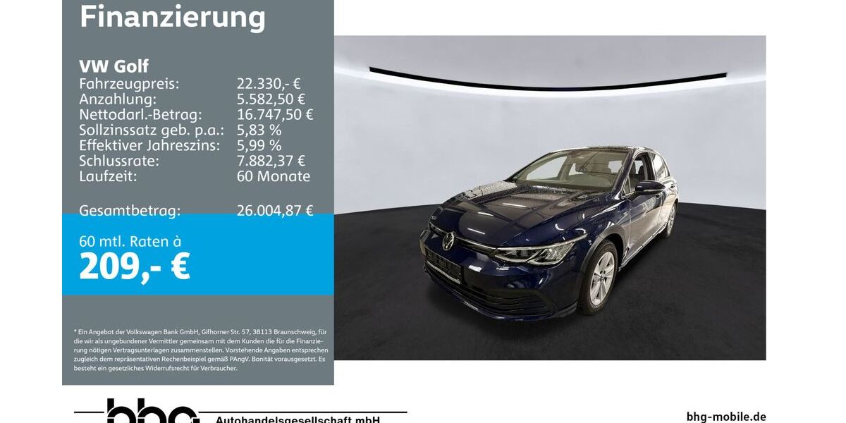 VW Golf 22.486 km 22.330 &euro; Bühl 77815
