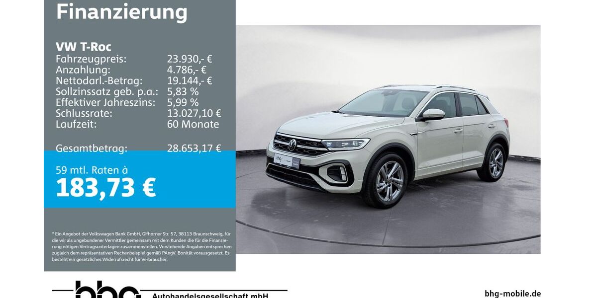 VW T-Roc 16.434 km 23.930 &euro; Kehl 77694