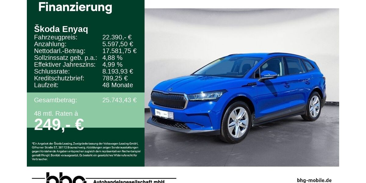 Skoda Enyaq 22.686 km 21.990 &euro; Kehl 77694