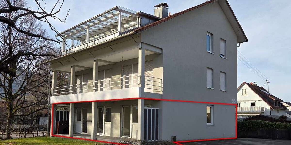 Etagenwohnung Haslach im Kinzigtal - 3 Zimmer, 75 m&sup2;, 249.000&euro; | Angebot:24734080