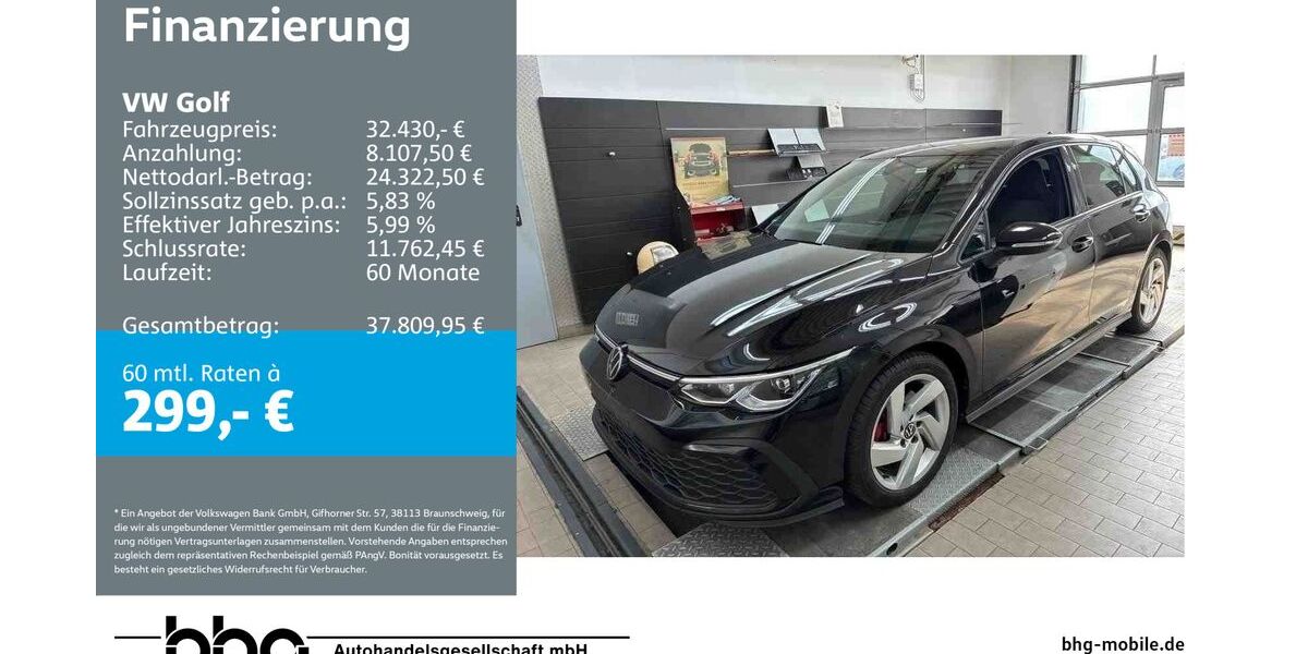 VW Golf 25.765 km 32.430 &euro; Kehl 77694