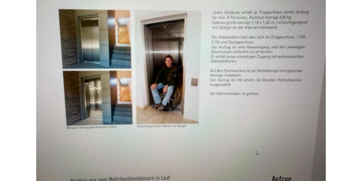 Etagenwohnung Lauf - 3 Zimmer, 105 m&sup2;, 1.500&euro; | Angebot:26032191