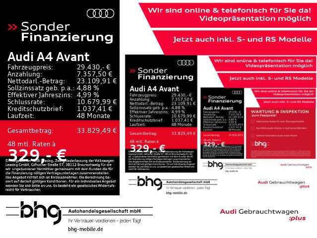 Audi A4 138.869 km 29.430 &euro; Kehl 77694