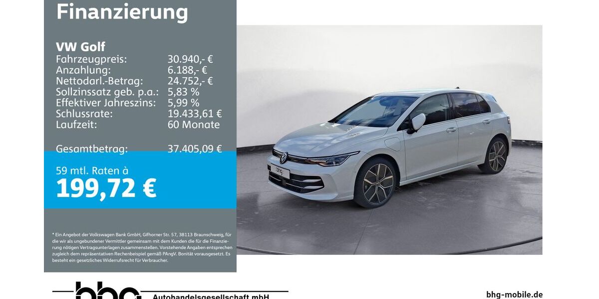 VW Golf 13.898 km 30.940 &euro; Kehl 77694