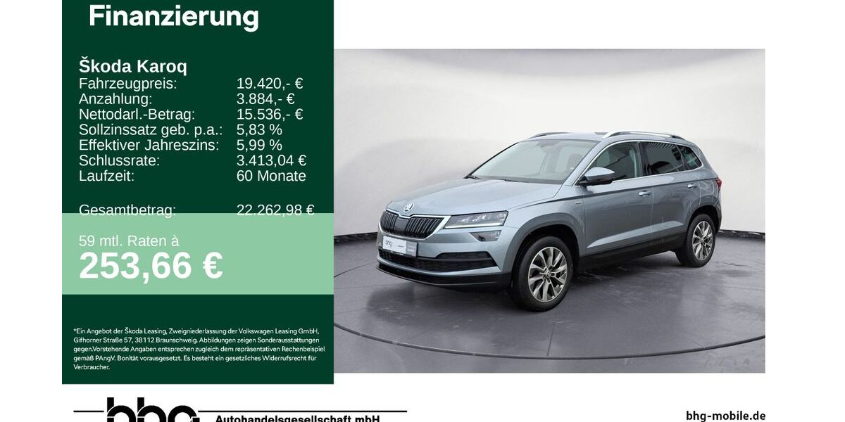 Skoda Karoq 78.475 km 19.420 &euro; Kehl 77694