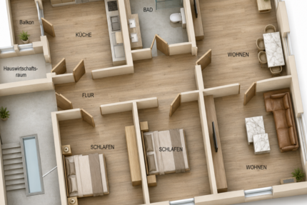 Wohnung Achern - 4 Zimmer, 132 m&sup2;, 1.200&euro; | Angebot:26943181