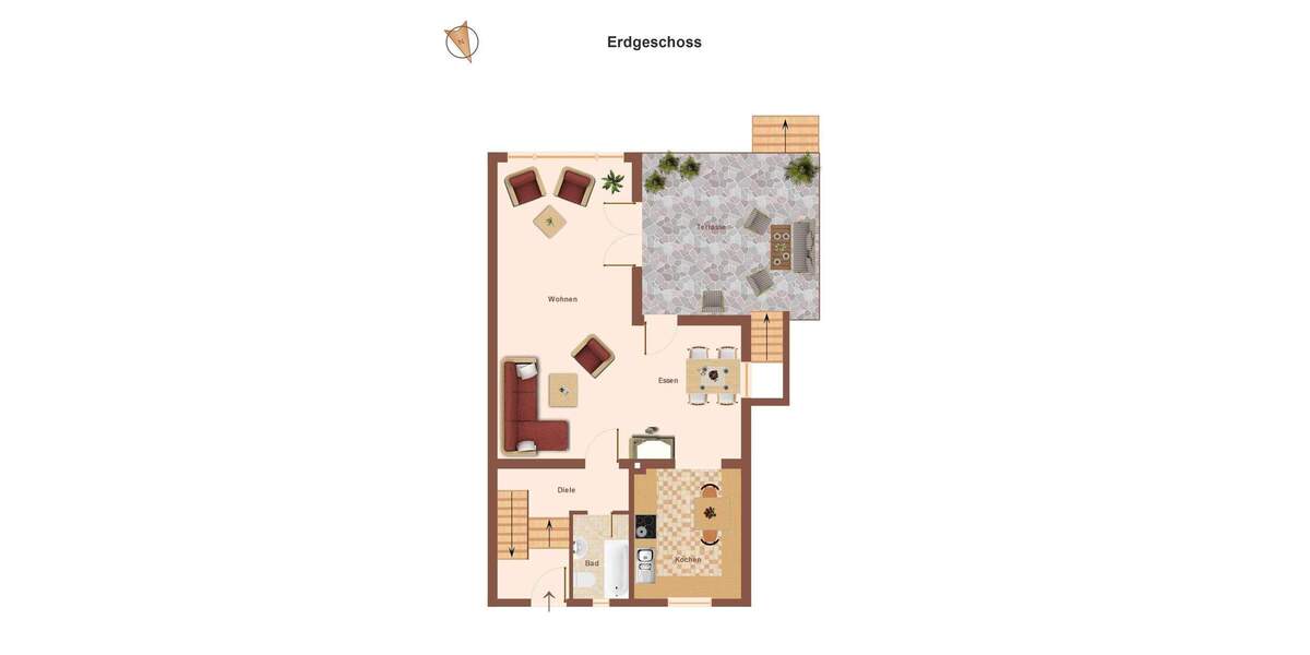 Reihenendhaus Kehl - 7 Zimmer, 169 m&sup2;, 465.000&euro; | Angebot:25669568