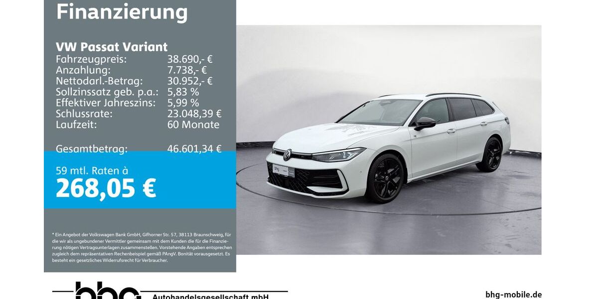 VW Passat Variant 12.177 km 38.690 &euro; Kehl 77694