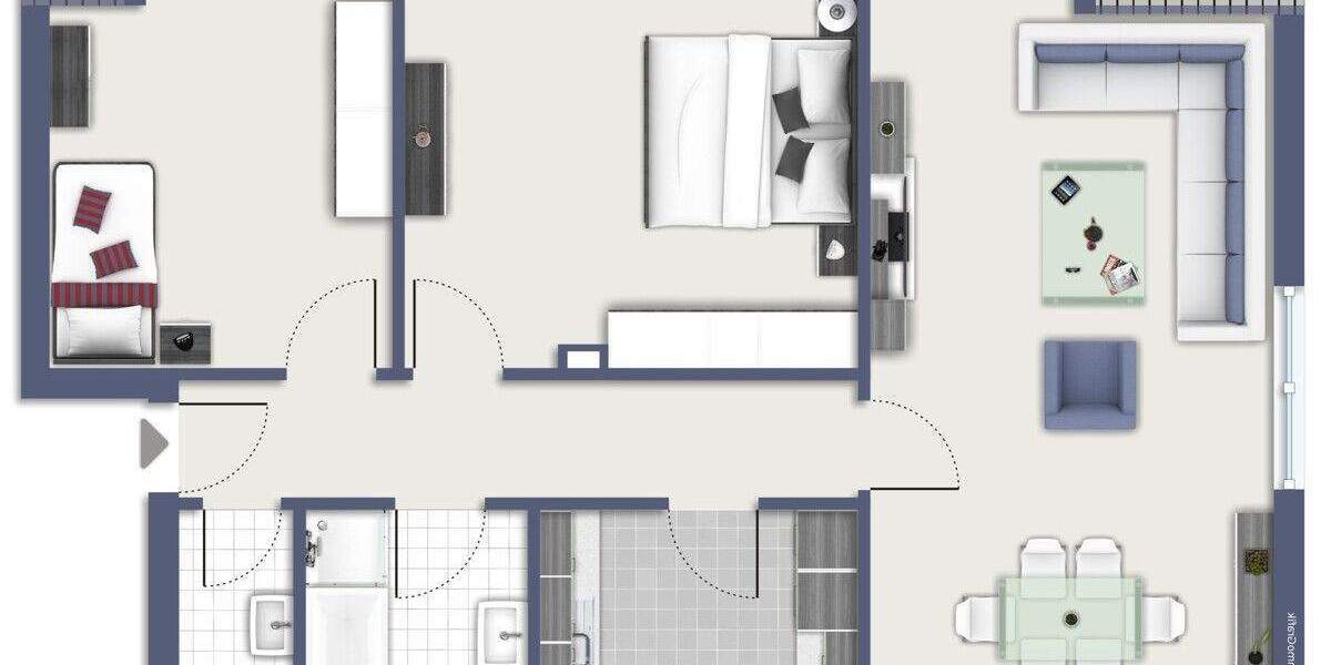 Etagenwohnung Ettenheim - 3 Zimmer, 100 m&sup2;, 315.000&euro; | Angebot:25727816