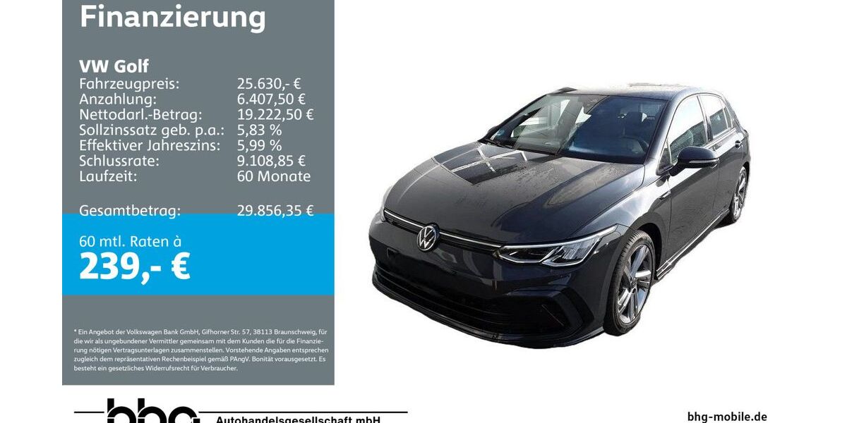 VW Golf 15.336 km 25.630 &euro; Kehl 77694