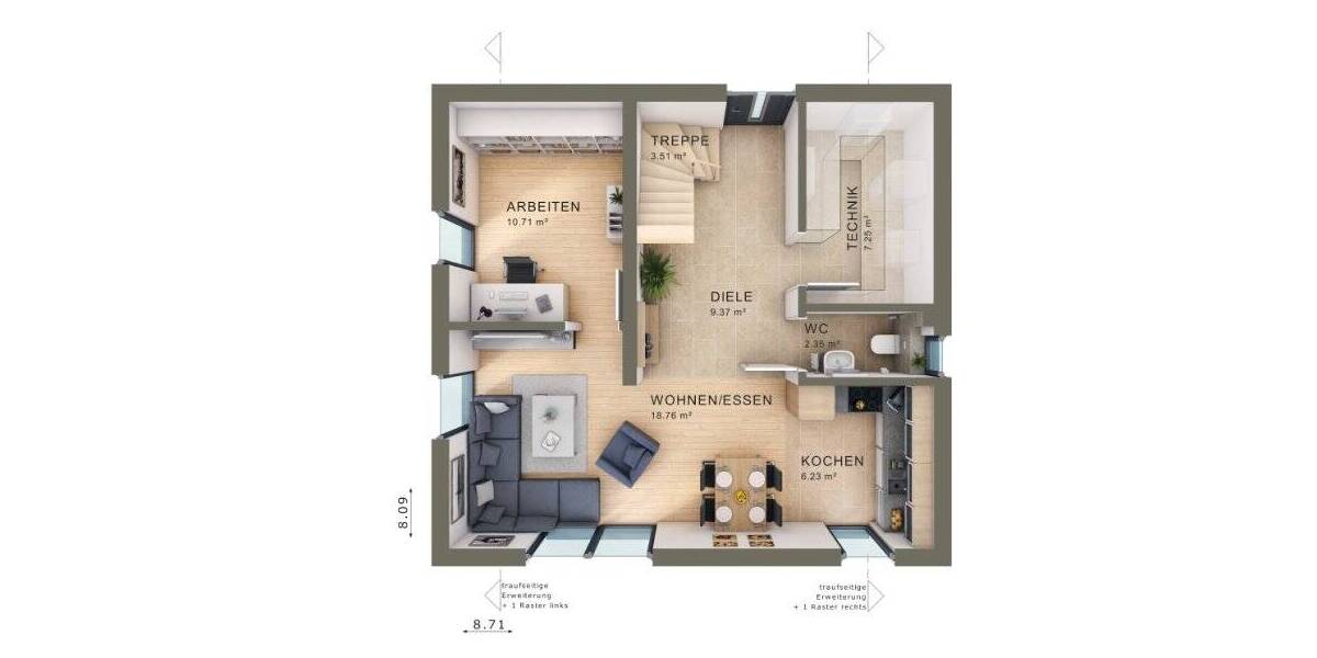 Einfamilienhaus Lauf - 5 Zimmer, 113 m&sup2;, 595.000&euro; | Angebot:25970128