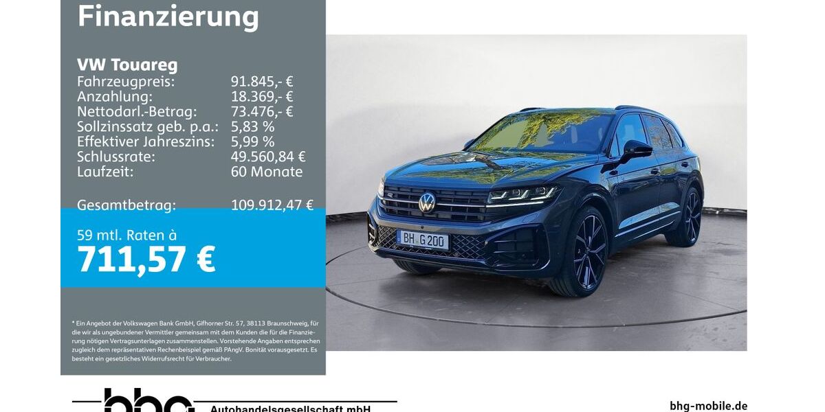 VW Touareg 2.450 km 91.445 &euro; Bühl 77815
