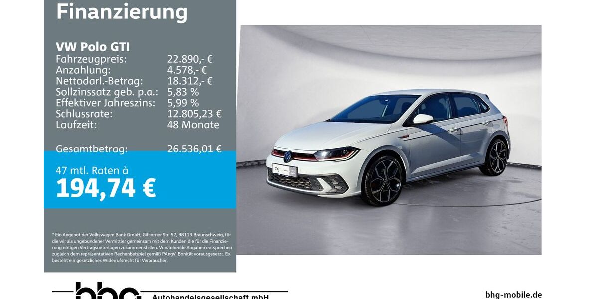 VW Polo 52.893 km 22.390 &euro; Kehl 77694