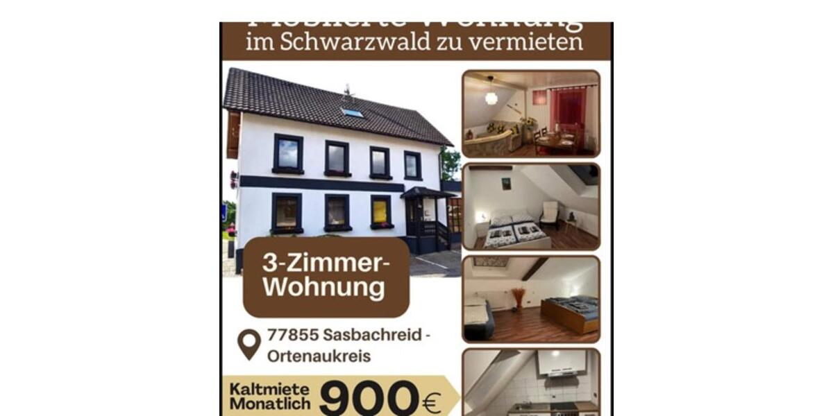 Etagenwohnung Achern - 900&euro; | Angebot:24748093