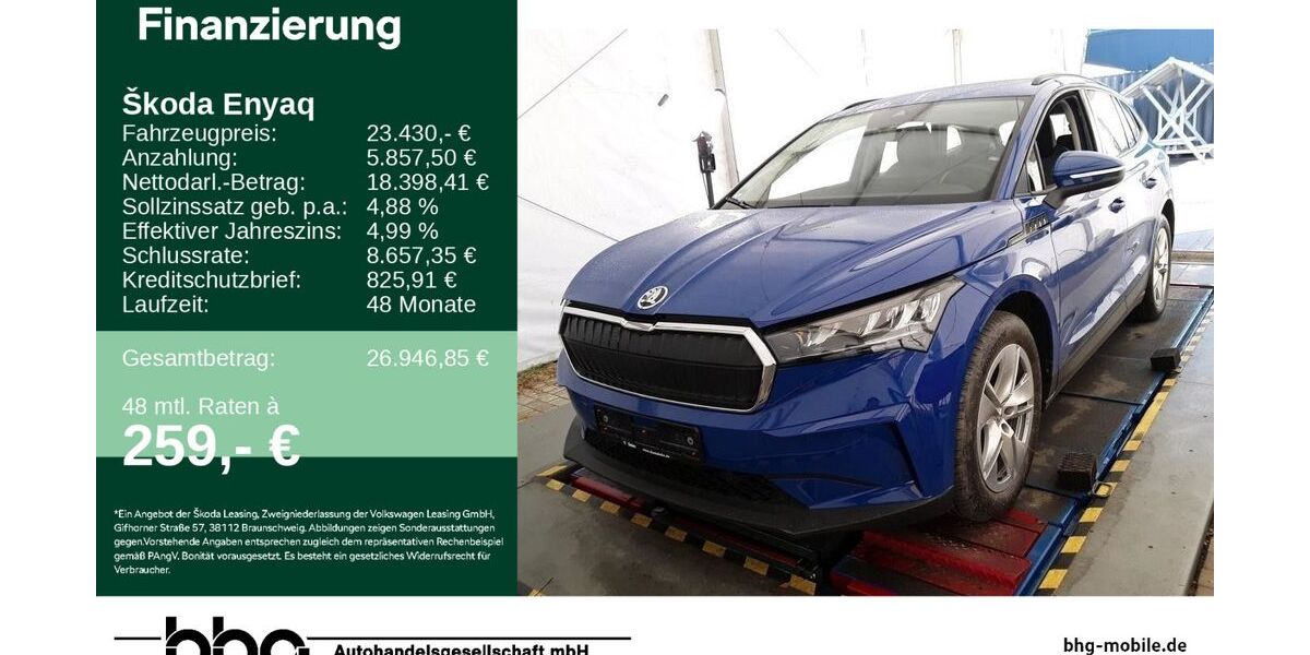 Skoda Enyaq 22.686 km 23.430 &euro; Kehl 77694