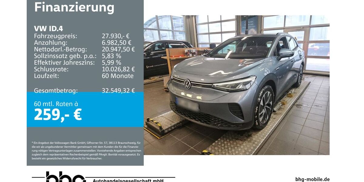 VW ID.4 20.980 km 27.930 &euro; Kehl 77694