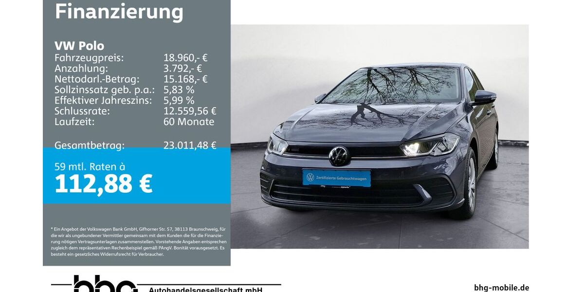 VW Polo 13.775 km 18.490 &euro; Bühl 77815
