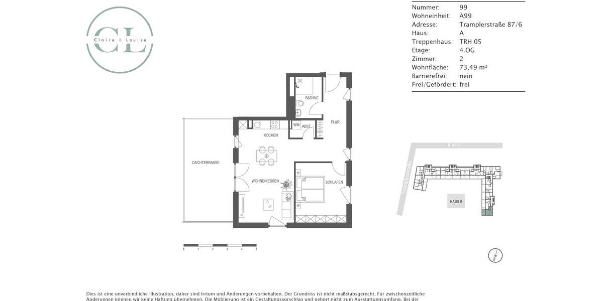 Einfamilienhaus Lahr (Schwarzwald) - 2 Zimmer, 73 m&sup2;, 880&euro; | Angebot:26645350