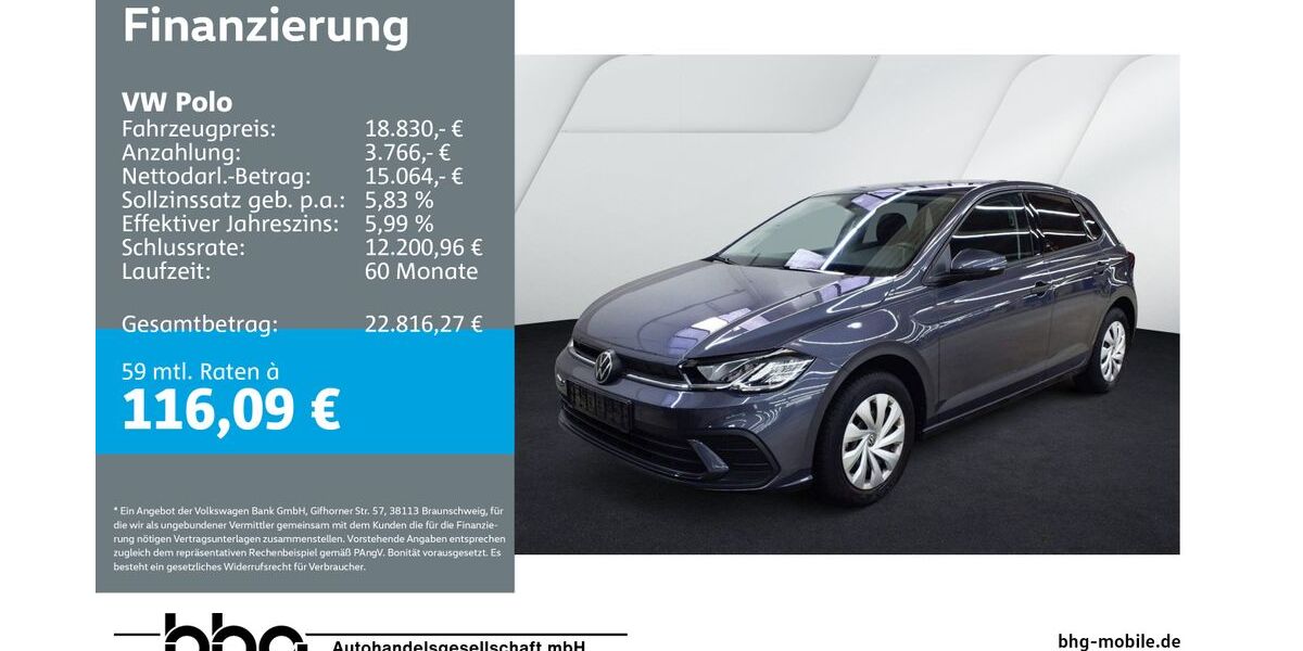 VW Polo 15.339 km 18.360 &euro; Kehl 77694