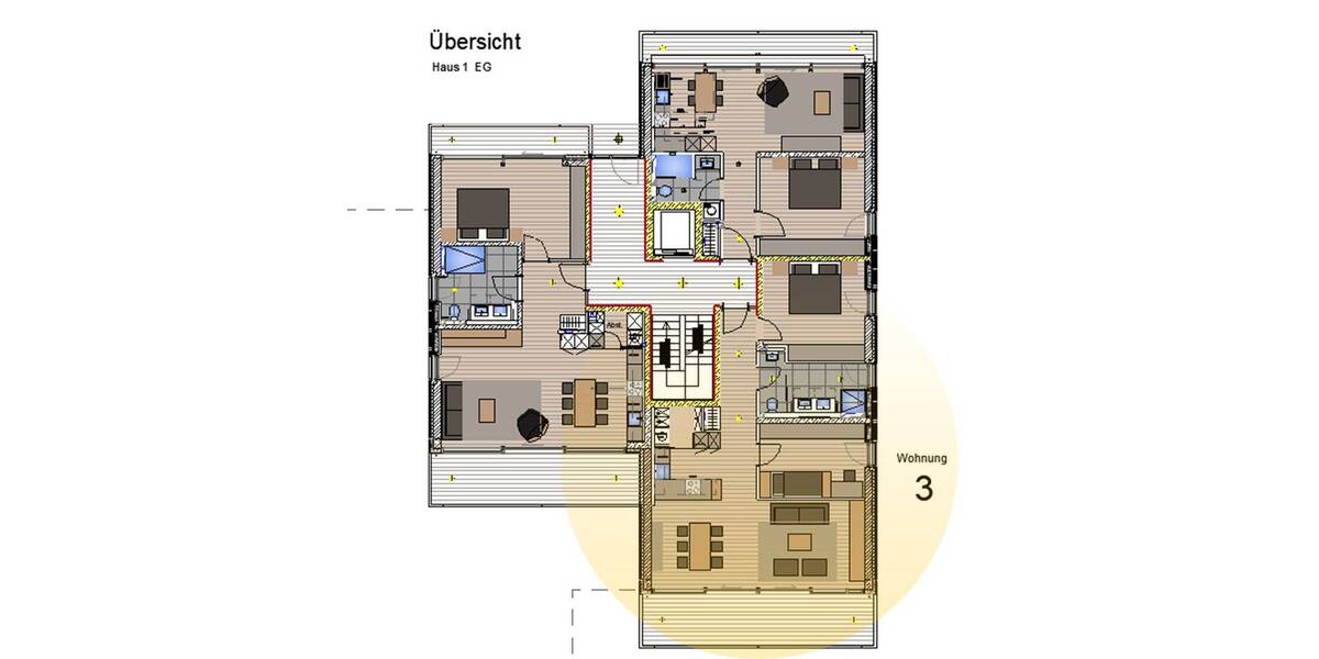 Etagenwohnung Hausach - 3 Zimmer, 89 m&sup2;, 1.152&euro; | Angebot:26897136