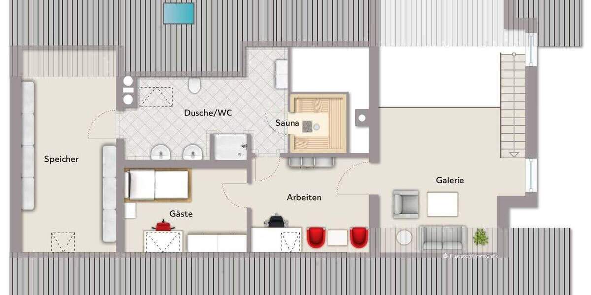 Etagenwohnung Berghaupten - 5 Zimmer, 167 m&sup2;, 385.000&euro; | Angebot:25703700