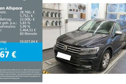 VW Tiguan Allspace 91.726 km 27.960 &euro; Bühl 77815