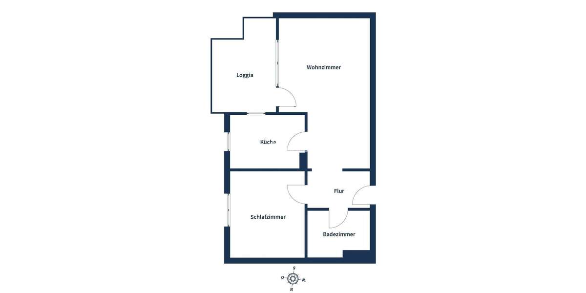 Etagenwohnung Friesenheim Oberweier - 2 Zimmer, 56 m&sup2;, 160.000&euro; | Angebot:25699235