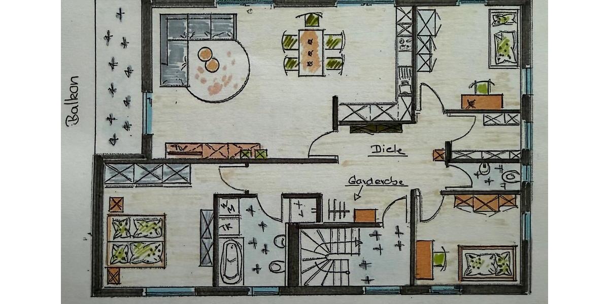 Etagenwohnung Kehl - 4 Zimmer, 135 m&sup2;, 1.751&euro; | Angebot:25362227