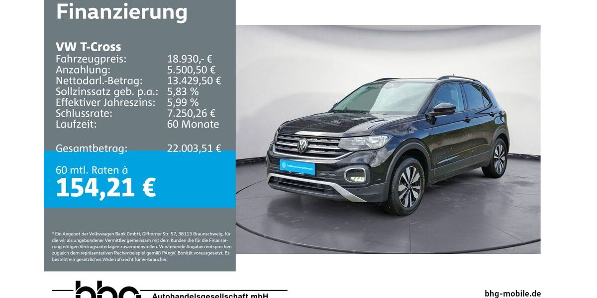 VW T-Cross 49.908 km 18.930 &euro; Bühl 77815