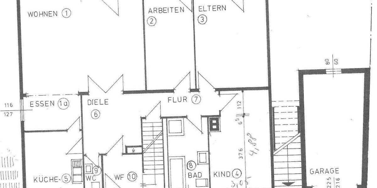 Mehrfamilienhaus, Wohnhaus Lahr-Mietersheim Mietersheim - 8 Zimmer, 206 m&sup2;, 498.000&euro; | Angebot:25703290