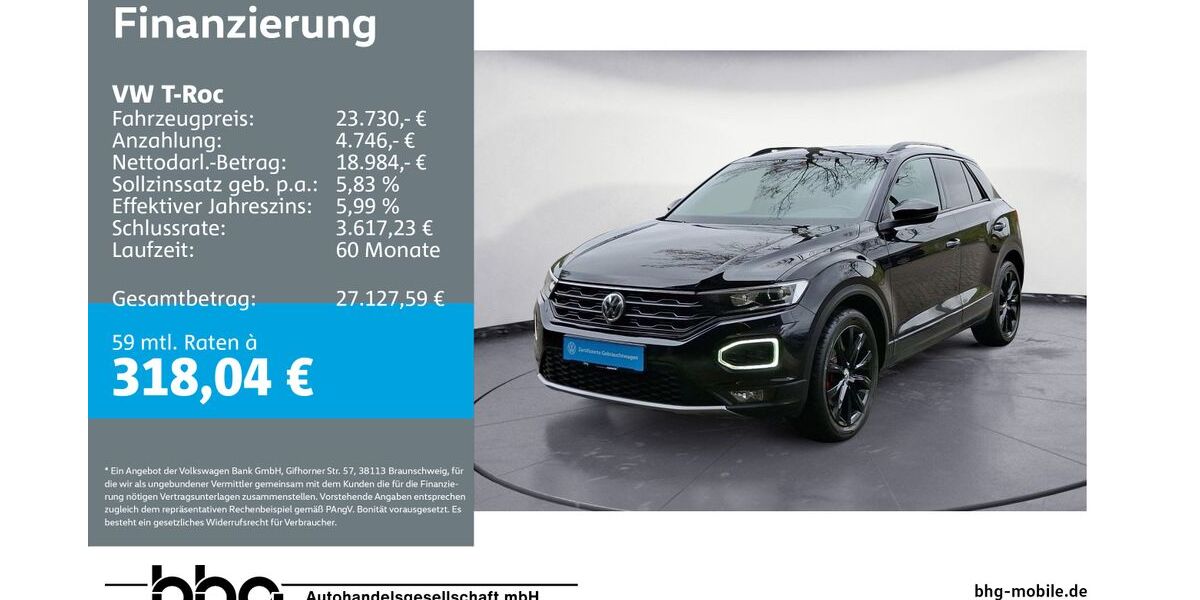 VW T-Roc 80.776 km 23.730 &euro; Bühl 77815