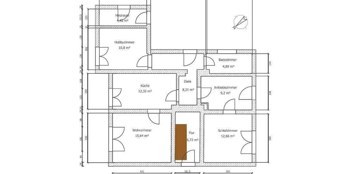 Mehrfamilienhaus, Wohnhaus Friesenheim Schuttern - 1 Zimmer, 235 m&sup2;, 600.000&euro; | Angebot:25664951