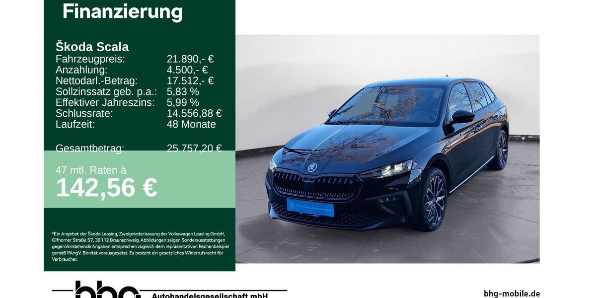 Skoda Scala 22.550 km 20.790 &euro; Bühl 77815
